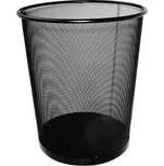 Drátěný odpadkový koš Rib 12 l černý