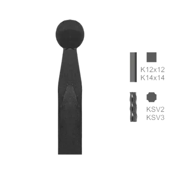 Tyč s kovanou špicí typu K4 l KGV5 200