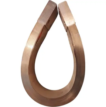 Svářečka Lamelová měděná propojka 500 x 50 mm, rozteč otvorů 30 mm