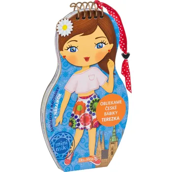 omalovánky Obliekame české bábiky TEREZKA – Maľovanky