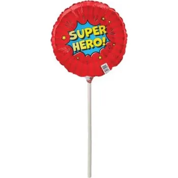 Balónek MINI Kruh superhrdina 9"/23cm fóliový balónek