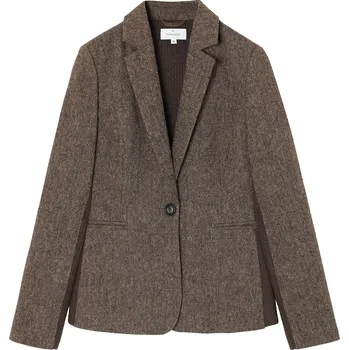 Dámské sako Tatuum DÁMSKÉ PLÁTĚNÉ SAKO S ŽEBROVANOU VSADKOU — SUZIKA 1