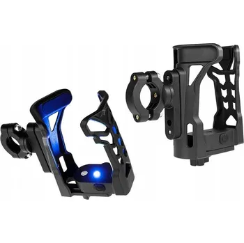 Řídítka BIKETEC rukojeť/montáž na bidon / láhve / termoska na motocykl, skútrA i jízdní koloU s dioda LED - UBH2 (NIE obsahuje BATERII) (BIKETEC rukojeť/montáž na bidon / láhve / termoska na motocykl, skútrA i jízdní koloU s dioda LED - UBH2 (NIE obsahuje BATERII