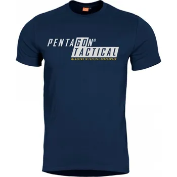 Pánské oblečení Tričko Pentagon Ageron Go Tactical - navy, S