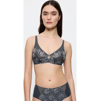 Podprsenka Dámská podprsenkaWild Iris Florale N - šedá 3286 - TRIUMPH ANTA 85C