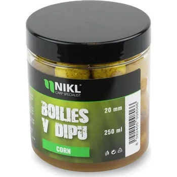 Karel Nikl Boilies V Dipu Corn 250 ml - 20 mm