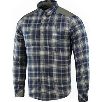 Pánská košile Košile M-Tac Redneck - navy-šedá, XXL