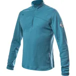 Pánská mikina krátký zip SENSOR MERINO UPPER mint blue XXL