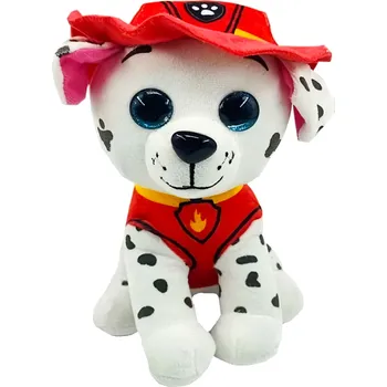 plyšák Plush Plyšová hračka Tlapková patrola Pejsek hasič Marshall 23cm