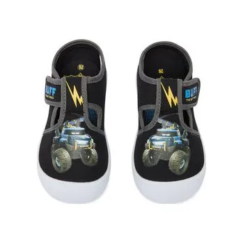 Chlapecké bačkory Bačkory BATWHEELS CEO-CM-SS26-200WBBW Černá 29