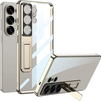 Pouzdro na mobilní telefon GKK 134654 GKK PHANTOM Ochranný kryt se stojánkem Samsung Galaxy S26 Ultra 5G zlatý