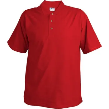 Pánské oblečení Pánská pique polokošile Xfer 175 - červená, XXL