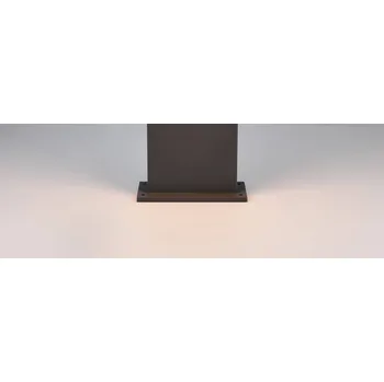 Venkovní osvětlení Trio Lighting LED lampa s podstavcem Ravi, antracitová, výška 50 cm, senzor, IP54 1 x 13 W LED - Doprava zdarma