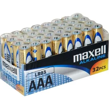 Článková baterie Baterie AAA (R03) alkalická MAXELL Power 32ks