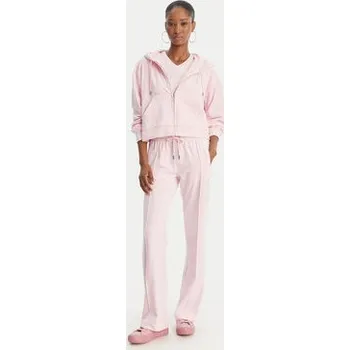 Dámské oblečení Juicy Couture Mikina Iccle JCWAS126304 Růžová Oversize S