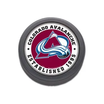 Puk Fanouškovský puk NHL Wincraft - Colorado Avalanch, Barva Černá