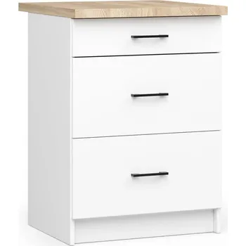 Kuchyňská skříňka Kuchyňská skříňka se šuplíky 60 cm VERMINA - bílá