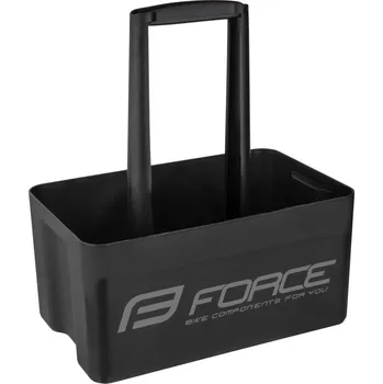 Láhev nosič lahví FORCE CARRY pro 6 ks lahví, černý