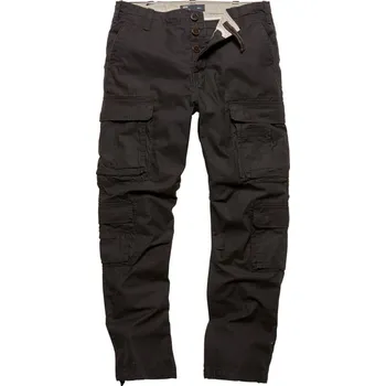 Pánské kalhoty Kalhoty Vintage Industries Pack - černé, 3XL