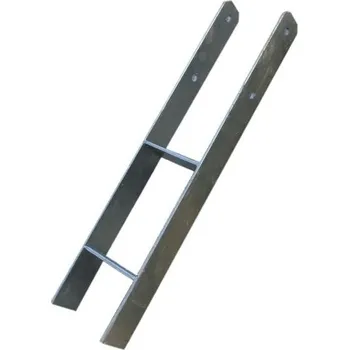 Zemní vrut Ocelová H kotva do země Karibu, rozměry 12 x 12 cm, délka 80 cm