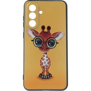 Pouzdro na mobilní telefon Kryt Samsung A56 Cute Giraffe (obal neboli pouzdro na Samsung A56)