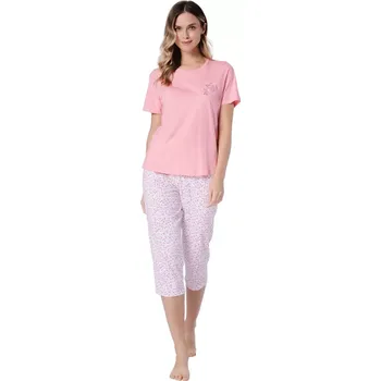 Pánské pyžamo DÁMSKÉ PYŽAMO OKSANA 1721 korál L