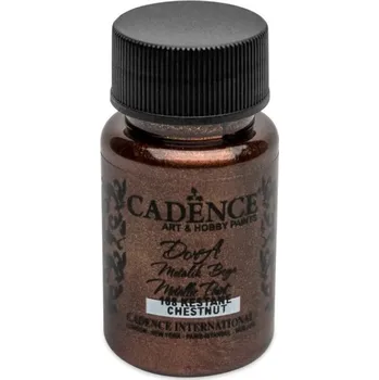 Cadence Metalická 50 ml, hnědá kaštanová