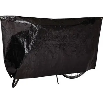 brašna na kolo OEM plachta na kolo 110x210cm s očky (černá)