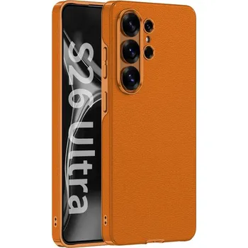 Pouzdro na mobilní telefon GKK 134642 GKK LEATHER CASE Ochranný obal pro Samsung Galaxy S26 Ultra 5G ORANGE