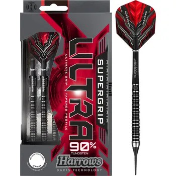 Šipky Harrows Supergrip Ultra 90% 21g soft