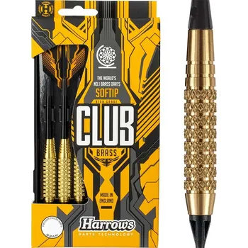 Šipky Harrows Club Brass Soft 16g - K