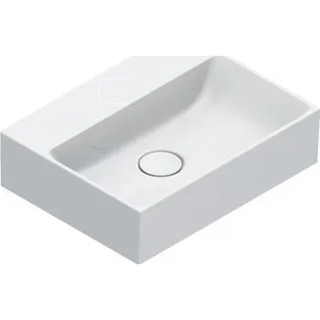 Umyvadlo Catalano PREMIUM umývátko 40 cm, bez přepadu, Cataglaze+Silver Titanium