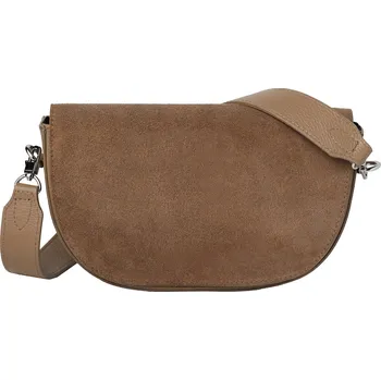 Kabelka Tatuum KOŽENÁ TAŠKA S SEMIŠOVÝM PŘEKLADEM - VESI