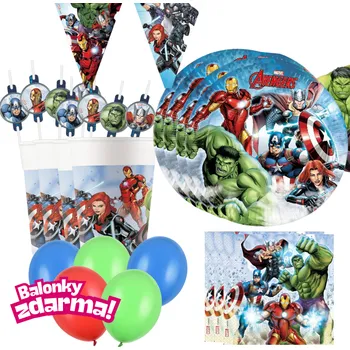 Party dekorace MojeParty Party set Avengers
