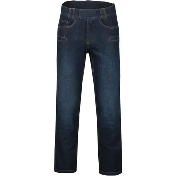Džíny taktické Helikon Greyman Tactical Jeans - modré, 4XL Short