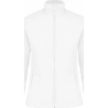 Chlapecké tričko Dámská fleecová mikina Kariban MAUREEN - bílá, S