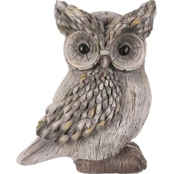 Sova - zahradní dekorace, magnesium