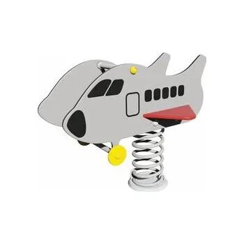 Dětská houpačka Houpadlo na pružině - DOPRAVNÍ LETADLO HP130K