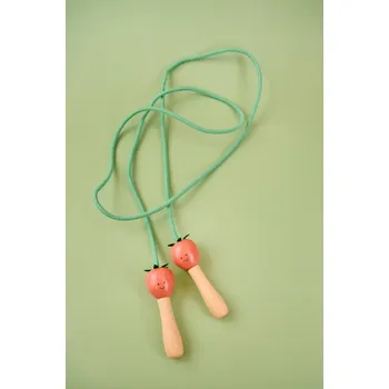 Dřevěná hračka JaBaDaBaDo Švihadlo - jahoda