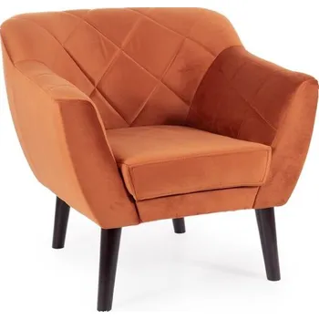 Křeslo KARO 1 čalouněné křeslo, skořicová / wenge