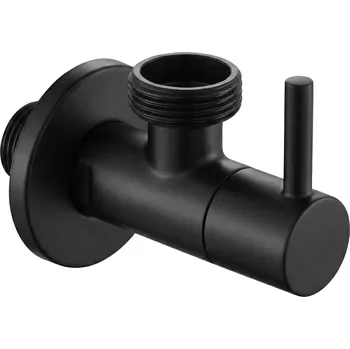 Vodovodní kohout Rohový ventil REA 1/2" x 3/4" černá