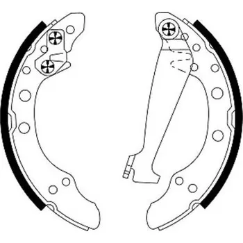 Brzdová čelist Sada brzdových čelistí PAGID H8720N