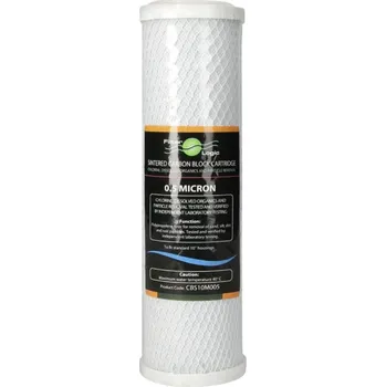 Filtrace vody Filter Logic CBS10M005 uhlíkový filtr 10" 0,5 µm High Grade