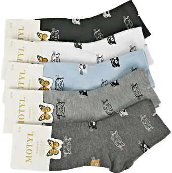 Dámské ponožky MOTYL Dámské bavlněné ponožky vz. 01 Velikost: 35- 38