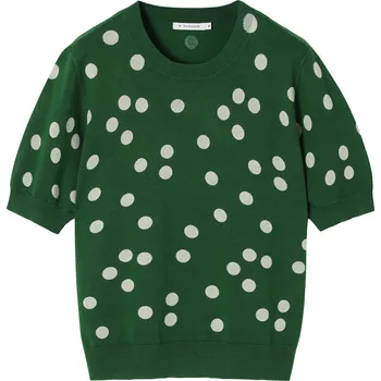 Dámský svetr Tatuum ZELENÝ SVETR Z VISKÓZOVÉ PŘÍZE — AUGUST 2