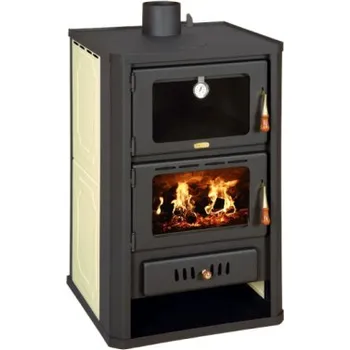 Krbová kamna Krbová kamna s troubou a výměníkem PRITY FG W15 černá, 167