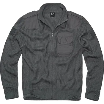 Pánský svetr Svetr Brandit BW Cardigan - šedý, 4XL