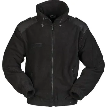 Pánská casual bunda Fleece bunda Mil-Tec Cold Weather - černá, L
