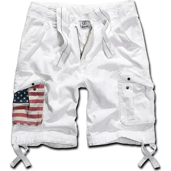 Pánské kraťasy Kraťasy Brandit Urban Legend Stars - bílé, 6XL