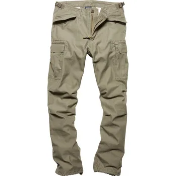 Kalhoty Vintage Industries M65 Heavy Satin - olivové, XXL